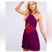 Free People Dresses | *Nwt* Free People Marcella Mini Dress Floral Embroidered Size 2 Aubergine | Color: Purple | Size: 2