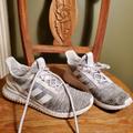 Adidas Shoes | Men's Adidas Size 10 Kaptir 2.0 Running Shoes Gray And White | Color: Gray/White | Size: 10