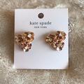 Kate Spade Jewelry | Kate Spade Flower Cluster Earrings | Color: Gold | Size: .75” X .75”