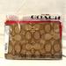 Coach Bags | Coach Wristlet With Pink Trim! New With Tag- Unopened. | Color: Pink/Tan | Size: Os