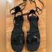 J. Crew Shoes | Brand New Never Worn J Crew Black Gladiator Sandal | Color: Black | Size: 8.5