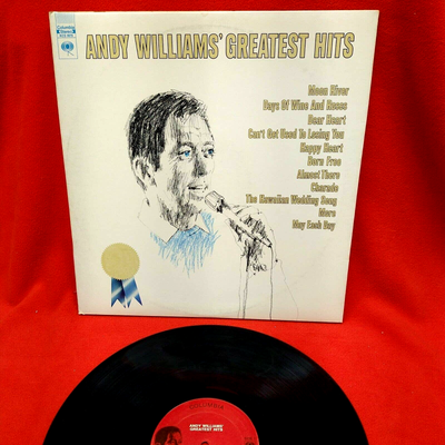 Columbia Media | Andy Williams Andy Williams' Greatest Hits 1970 Columbia Kcs 9979 Lp 12" Album | Color: White | Size: Os