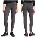 Athleta Pants & Jumpsuits | Athleta Bettona Criss Cross Gray Herringbone Jegging Leggings Size Xs | Color: Gray | Size: Xs
