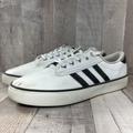 Adidas Shoes | Adidas Kiel Men's 'White Grey' Sneakers Skate Shoes Leather Size 11 B39562 | Color: Black/White | Size: 11