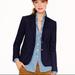 J. Crew Jackets & Coats | Jcrew School Boy Blazer In Navy Size 00 | Color: Blue/Gold | Size: 00