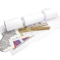 100 Basic White Make & Fill Your Own DIY Recyclable Christmas Cracker Craft Kit