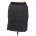 Lou & Grey Casual Skirt: Gray Print Bottoms - Women's Size Large