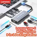 Lenovo-Station d'accueil multifonction de type C F1-C09 100W PD Charge rapide Ordinateur portable