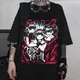 Women's T-shirt Street Gothic T-shirt Summer New Style Ins Harajuku Plus Size Loose Print Top Tee