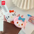 MINISO-Juste de protection pour écouteurs sans fil en silicone avec crochet Hello Kitty Samsung