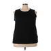 Lands' End Tank Top Black Cold Shoulder Tops - Women's Size 3X