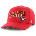 Men's '47 Scarlet San Francisco 49ers Super Bowl LVIII Hitch Adjustable Hat