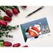The Holiday Aisle® - 40 Funny Cat Christmas Postcards, 4 x 6 Inch Postcards in Green/Red | Wayfair 6A7DBEBEEE1742ABBD3BABC2377842A7