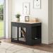 Tucker Murphy Pet™ Egina Wood Furniture Style Furniture Style Crate w/ 1 Door Wood in Black | 41.3 H x 55.1 W x 31.5 D in | Wayfair