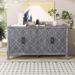 Red Barrel Studio® Lecester 60" Sideboard in Gray | 33 H x 60 W x 13 D in | Wayfair 05EB462327934F7095B1FB21B171B9B8