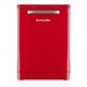 MONTPELLIE MAB1353R Full-size Dishwasher - Red, Red