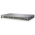 HPE Aruba 2530-48 - Switch - managed - 48 x 10/100 + 2 x Gigabit SFP + 2 x 10/100/1000 - desktop rack-mountable wall-mountable
