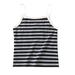 Ykohkofe Kids Toddler Baby Girls Spring Summer Sleeveless Striped Vest Clothing Tops for Girls Size 5 Long Sleeve Shirts Kids T Shirts for Kids 2t Girls Toddler Rainbow Shirt