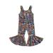 aturustex Kid Baby Girl Romper Sleeveless Off Shoulder Leopard Jumpsuit