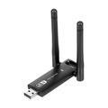 Carevas USB Adapter Wireless-N 300Mbps Rate WiFi USB Adapter WiFi 4 Dual Antennas Internet Office Use Fast Internet Office 4 Adapter Fast Abody Adapter Fast Internet