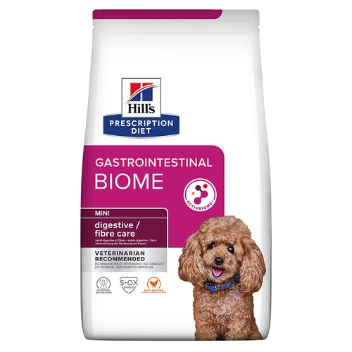 1kg Hill's Prescription Diet Gastrointestinal Biome Mini mit Huhn Hundefutter trocken