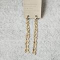 Anthropologie Jewelry | Antropologie 14kt Gold Plated Decorative Dangle Earrings | Color: Gold | Size: Os