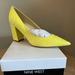 Nine West Shoes | Brand New Nine West Block Heels | Color: Yellow | Size: 9.5