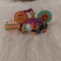 Disney Holiday | Firm! Nwt Disney Parks It's A Small World Hand Painted Ear Hat Ornament (Last | Color: Blue/Pink | Size: Os