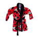 Disney Pajamas | Disney Toddler Mickey Mouse Plush Robe Size 2t Attached Belt. Red Black | Color: Black/Red | Size: 2tb