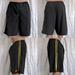 Nike Shorts | Dri-Fit Nike Gym Shorts Livestrong Drawstring Black & Yellow Two Front Pockets | Color: Black/Yellow | Size: L