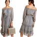 Anthropologie Dresses | Anthropologie Kira Dress Size 2 $50 | Color: Blue/Silver | Size: 2