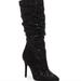 Jessica Simpson Shoes | Jessica Simpson Slouchy Rhinestone Boots | Color: Black | Size: 9