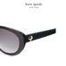 Kate Spade Accessories | Kate Spade New York Black Everett Round Cat Eye Sunglasses Nwt | Color: Black/Gold | Size: Os