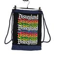 Disney Accessories | Disneyland Resort Drawstring Park Bag Backpack Day Pack Multi Color | Color: Black/Red | Size: One Size