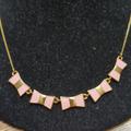 Kate Spade Jewelry | (#217) Nwot Kate Spade Bow Embellished Necklace | Color: Gold/Pink | Size: Os