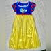 Disney Dresses | Disney Snow White Dress/Jammies | Color: Blue/Yellow | Size: 6g