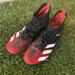 Adidas Shoes | Adidas Predator 20.3 Fg Soccer Turf Cleats | Color: Black/Red | Size: 6