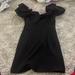 Zara Dresses | Black Zara Mini Dress | Color: Black | Size: Xs