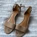 J. Crew Shoes | Jcrew Tan Nude Suede Very Low Wedge Flat | Color: Tan | Size: 6.5