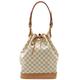 Louis Vuitton Bags | Louis Vuitton Damier Azur Noe Shoulder Bag Semi-Shoulder One-Shoulder Drawstring | Color: Black/Brown | Size: Os