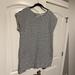 Madewell Dresses | Madewell Striped Dress With Pockets, Size Large | Color: Black/White | Size: L