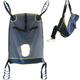 HOTCOS Full Body Patient Lift Sling with Back Directional Grip, Head and Neck Support, Lift Sling with Mesh Fabric Suitable for Bedridden, Elderly to Bathing