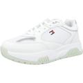 Tommy Hilfiger Sneaker White/Silver Faux Leather 2½ UK