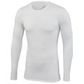 SUB ZERO Mens Factor 2 Insulating Winter Mid Layer Thermal Underwear Round Neck Long Sleeve Top (White, XXLarge)