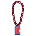 aminco Los Angeles LA Clippers Fan Chain, Red, Plastic, No Gemstone