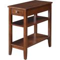 Better Homes & Gardens American Heritage Accent End Table Wood in Brown | 24 H x 11 W x 24 D in | Wayfair 7107159MG