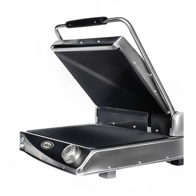 Cadco CPG-BBQ Single Commercial Panini Press w/ Gl...