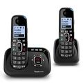 Amplicomms BigTel 1582 DECT-Mobilteil Freisprechen, für Hörgeräte kompatibel, Wahlwiederholung, A