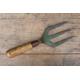 Vintage Old Green Hand Fork. Garden Tool. Potting Shed Decor. #25