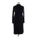 SO Casual Dress - Sweater Dress: Black Dresses - New - Women's Size 2X-Large